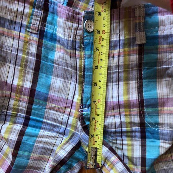 Roxy Shorts 🩳 Checkered Colorful Pattern - Picture 7 of 7